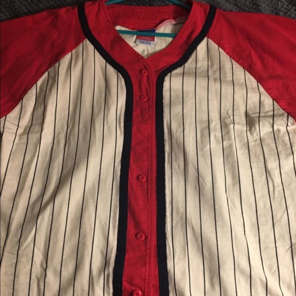 Champion Old School Plain Baseball Jersey
